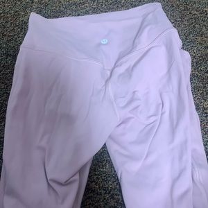 light pink lululemon leggings